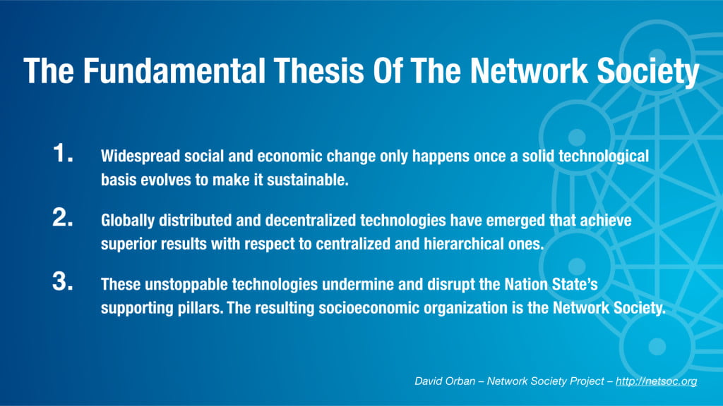 The Fundamental Thesis Of The Network Society
