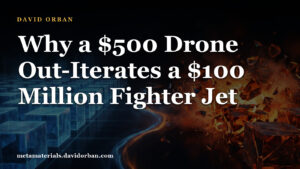 Why a $500 Drone Out-Iterates a $100 Million Fighter Jet